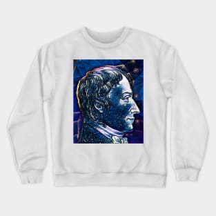 Anders Gustaf Ekeberg Dark Night Portrait | Anders Gustaf Ekeberg Artwork 5 Crewneck Sweatshirt